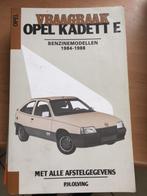 Vraagbaken voor Kadett E, Fiat Ritmo/Regata, Auto diversen, Handleidingen en Instructieboekjes, Ophalen of Verzenden