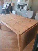 Uitschuifbare grenenhouten eettafel, Huis en Inrichting, Tafels | Eettafels, Ophalen, 50 tot 100 cm, Vijf personen of meer, 150 tot 200 cm