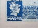 aandeel  MINERVA MOTORS / AUTOMOBIEL     belgie, Postzegels en Munten, Aandelen en Waardepapieren, 1920 tot 1950, Ophalen of Verzenden