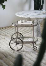 Antieke Franse zilveren bar cart, Antiek en Kunst, Antiek | Meubels | Tafels, Ophalen of Verzenden