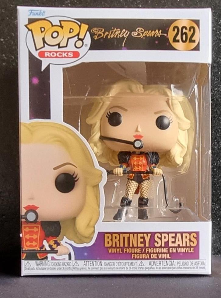Funko Pop!, Britney Spears (Circus), #262, Rocks, Verzamelen, Poppetjes en Figuurtjes, Zo goed als nieuw, Ophalen of Verzenden