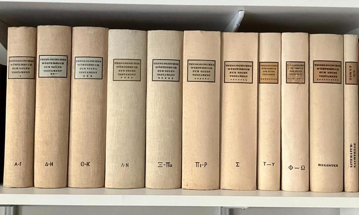 Theologisches Worterbuch zum Neuen Testament, Boeken, Godsdienst en Theologie, Gelezen, Christendom | Protestants, Ophalen of Verzenden