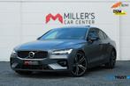 Volvo S60 2.0 T5 R-Design 250 PK PANO KEYLESS HUD CAM H&K, Auto's, Volvo, 15 km/l, Zwart, 4 cilinders, Leder