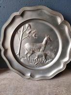 Antieke Wandbord Tin, Antiek en Kunst, Antiek | Tin, Ophalen