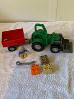 Duplo 4687, Boer met Traktor en kar, Ophalen of Verzenden, Zo goed als nieuw, Complete set, Duplo