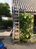 Hardhouten schildersladder 2*11, Doe-het-zelf en Verbouw, Ophalen, Gebruikt