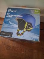 Crivit kinder skihelm - blauw, Gebruikt, Overige typen, Skiën, Minder dan 100 cm