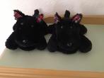 Pantoffels  Hond zwart maat 36/37, Jongen of Meisje, Overige typen, Ophalen of Verzenden, Zo goed als nieuw