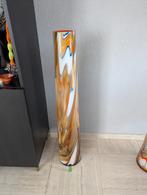 Grote zware mond geblazen vaas handgemaakt, Ophalen of Verzenden, Zo goed als nieuw, Overige kleuren, Minder dan 50 cm