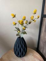 Moderne 3D Geprinte Vaas - Stijlvol Design, Kunststof, Zwart, Ophalen of Verzenden, Minder dan 50 cm