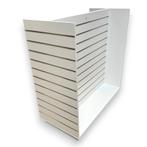 Verrijdbare slatwall middenrek, Ophalen, Nieuw