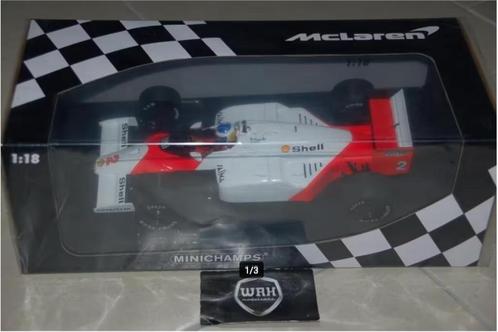 1:18 MCLAREN MP4/2C ROSBERG F1 Minichamps WRH, Hobby en Vrije tijd, Modelauto's | 1:18, Zo goed als nieuw, Auto, MiniChamps, Verzenden