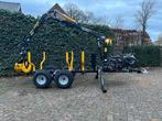 Kellfri Uitrijwagen-Hout trailer-Hout kar-Bosbouwkraan, Zakelijke goederen, Machines en Bouw | Tuin, Park en Bosbouw, Overige typen