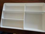 Ikea Bestekbak Wit - 32 x 50 cm - 5 Vakken UPPDATERA, Kunststof, Gebruikt, Ophalen of Verzenden, Vaatwasserbestendig