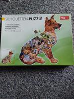 Silhouetten Puzzle - Hond 750 stukjes, Ophalen of Verzenden, 500 t/m 1500 stukjes, Nieuw, Legpuzzel