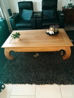opium salon tafel, Ophalen, 100 tot 150 cm, Eikenhout, 50 tot 100 cm