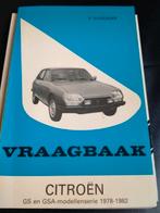 2 stuks vraagbaken Citroën GS, Auto diversen, Handleidingen en Instructieboekjes, Ophalen of Verzenden
