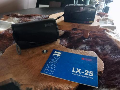 Ricoh LX-25 analoog, panorama, fotocamera & beschermtasje, Audio, Tv en Foto, Fotocamera's Analoog, Compact, Overige Merken, Ophalen of Verzenden