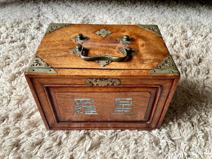 Antiek Mahjong spel  Mah jong, Mahjongg, Hobby en Vrije tijd, Gezelschapsspellen | Bordspellen, Zo goed als nieuw, Drie of vier spelers