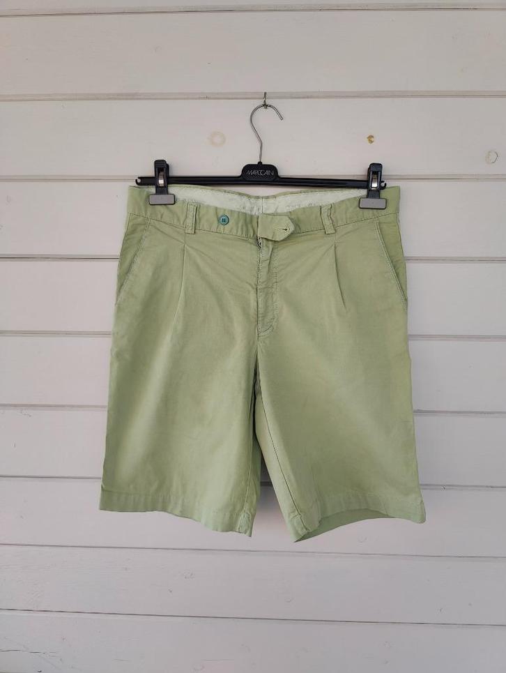 Mintgroene short - maat 46 - Cricket & Co, Kleding | Heren, Broeken en Pantalons, Gedragen, Maat 52/54 (L), Groen, Verzenden