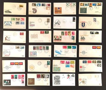 FDC verzameling van 190 enveloppen jaren 60 70 en 80 beschikbaar voor biedingen