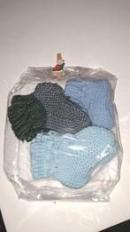 Gebreide baby slofjes leuk om kado te geven, Kinderen en Baby's, Ophalen of Verzenden, Nieuw, Jongetje