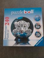 Ravensburger Puzzleball 240 stukjes - Sneeuwluipaard, Ophalen of Verzenden, Zo goed als nieuw