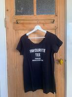 Zwart T-shirt met korte mouwen, Maat 38/40 (M), Zwart, Ophalen of Verzenden, Zo goed als nieuw