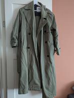 Groene Zara trenchcoat XS, Ophalen of Verzenden, Zo goed als nieuw, Maat 34 (XS) of kleiner, Groen