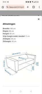 Klippan bank - 2-zitsban, Huis en Inrichting, Ophalen, Gebruikt, 150 tot 200 cm, Tweepersoons