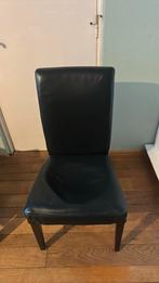 Gratis meenemen vier lederen stoelen IKEA hendriksdal, Huis en Inrichting, Stoelen, Ophalen, Gebruikt, Leer, Vier