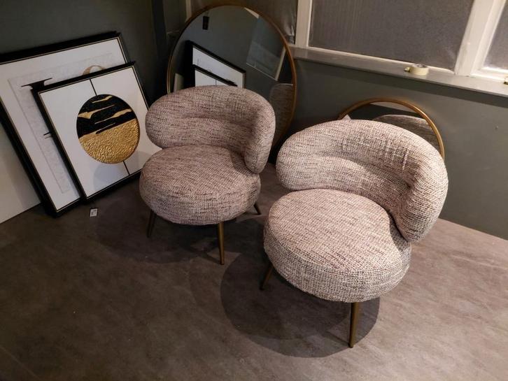 Fauteuils sabor richmond interiors 2 stuks, Huis en Inrichting, Fauteuils, Zo goed als nieuw, 50 tot 75 cm, 75 tot 100 cm, Ophalen of Verzenden