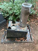 Dakdoorvoer met dubbelwandige rvs pijp, Ophalen, Gebruikt