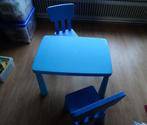 Ikea kindertafeltje met 2 stoelen, Ophalen, Gebruikt, Tafel(s) en Stoel(en)