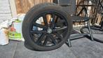 4x Originele VW Vancouver Golf velgen + zgan winterbanden, Ophalen, 18 inch, Banden en Velgen, Winterbanden