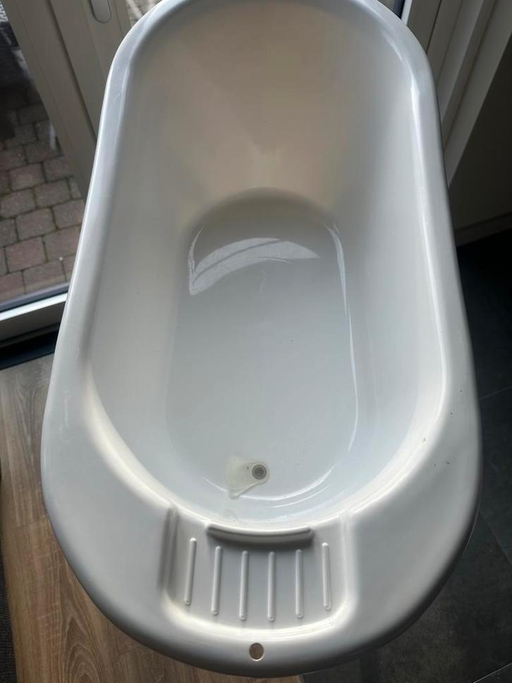 Wit Babybadje - Ideaal voor de eerste badjes!, Kinderen en Baby's, Badjes en Verzorging, Zo goed als nieuw, Badje, Overige merken