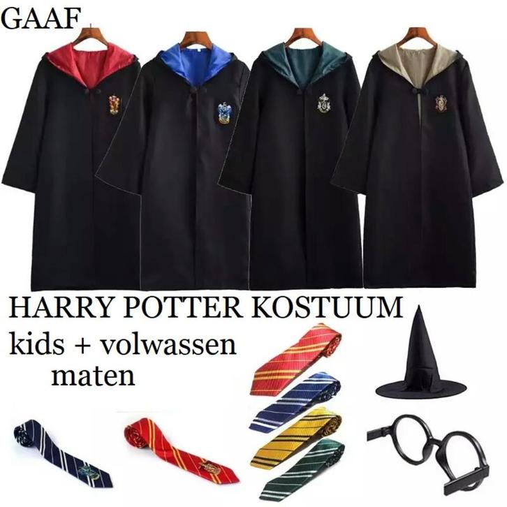 Harry Potter kleding griffoendor gryffindor mantel kostuum, Verzamelen, Harry Potter, Nieuw, Gebruiksvoorwerp, Ophalen of Verzenden