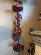 Halterset met Gewichten, Sport en Fitness, Fitnessmaterialen, Ophalen, Gebruikt, Armen, Halterset