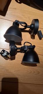 2 Plafondspots - Gebruikt, maar in goede staat, Ophalen of Verzenden, Gebruikt, Metaal, Industrieel