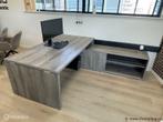 Online Veiling: Bureau met kast - 200x100x74 cm, Gebruikt