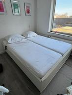 MOET NU WEG Twee persoons bed elektrisch verstelbaar 170x200, Huis en Inrichting, Slaapkamer | Bedden, Ophalen, Verstelbaar, Wit