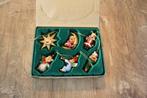 6 Delig Kerstsetje Laafjes, Ophalen of Verzenden, Nieuw, Beeldje of Poppetje
