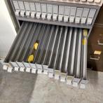 Vintage ladekast met 6x14 kleine laadjes voor opslag dia`s, Ophalen, Gebruikt, 5 laden of meer, Minder dan 100 cm