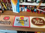 Grolsch reclame borden, Ophalen of Verzenden, Zo goed als nieuw, Reclamebord, Plaat of Schild, Grolsch