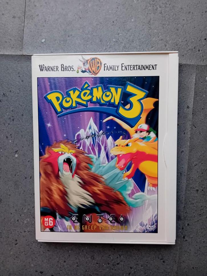 Dvd - Pokemon 3 in de greep van Unown, Cd's en Dvd's, Dvd's | Tekenfilms en Animatie, Gebruikt, Anime (Japans), Alle leeftijden