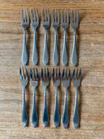 12 Vintage Gero Zilmeta 755 gebaksvorkjes taartvorkjes, Antiek en Kunst, Antiek | Bestek, Ophalen of Verzenden