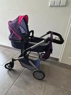 Bayer Poppenwagen - Blauw/Roze, Ophalen, Gebruikt, Overige typen