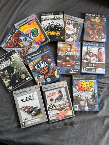 PS2 playstation 2 games beschikbaar voor biedingen
