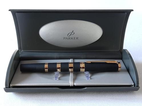 Parker Ingenuity 5th Technology Zwart rubber GT Pen, Verzamelen, Pennenverzamelingen, Nieuw, Overige typen, Parker, Met doosje
