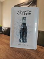 Coca Cola Ice Cold bord (20x30cm), Ophalen of Verzenden, Zo goed als nieuw, Reclamebord